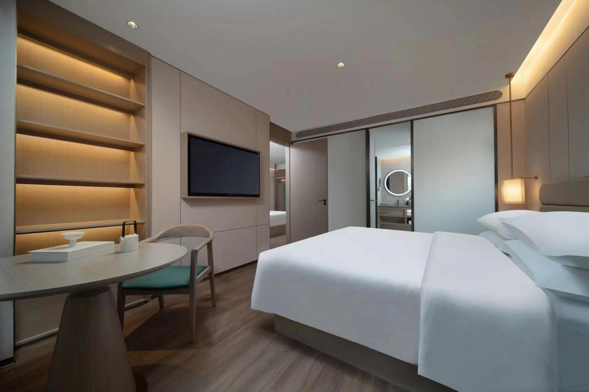 Manju Hotel Shaoxing Keqiao Wanda Buitenkant foto