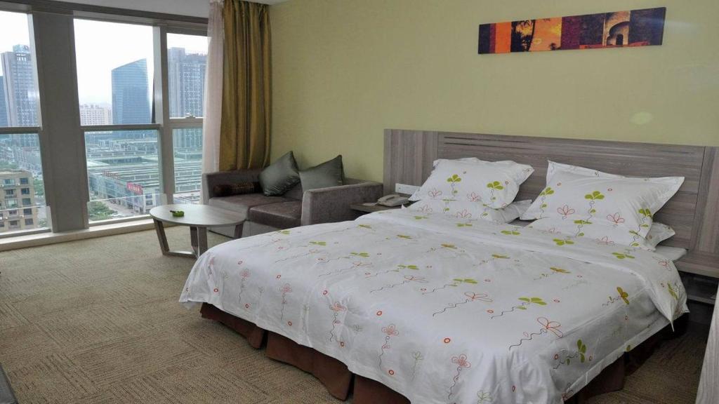 Manju Hotel Shaoxing Keqiao Wanda Kamer foto